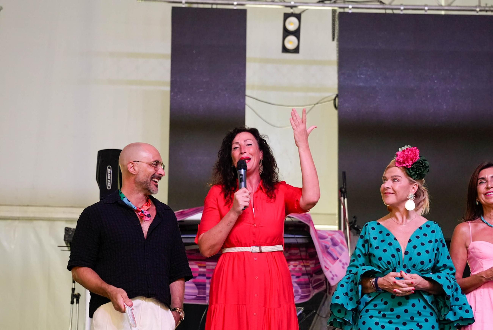 Las fotos de la comida de homenaje a la mujer en la Feria de Almería
