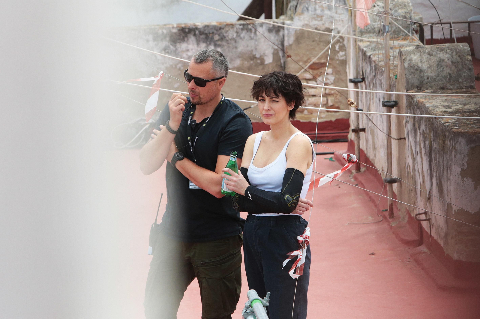 Rodaje de la película  'The Rhythm Section'