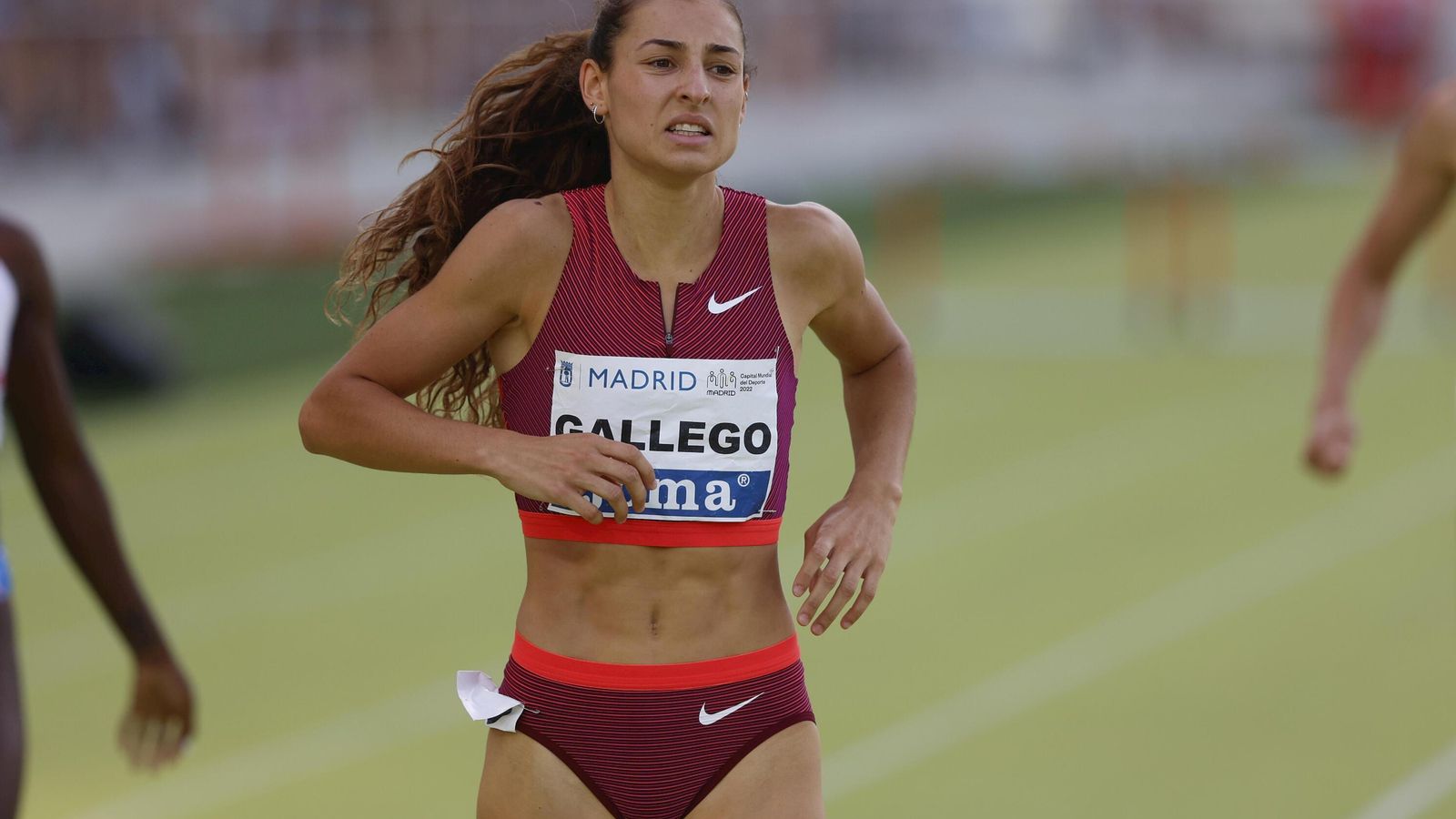 Sara Gallego, en una prueba.