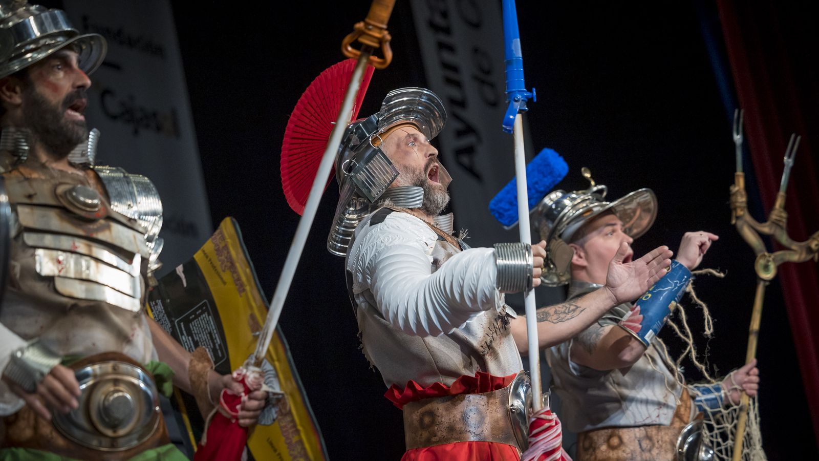 Cuarteto 'Escuela de Gladiadores el Pópulo'