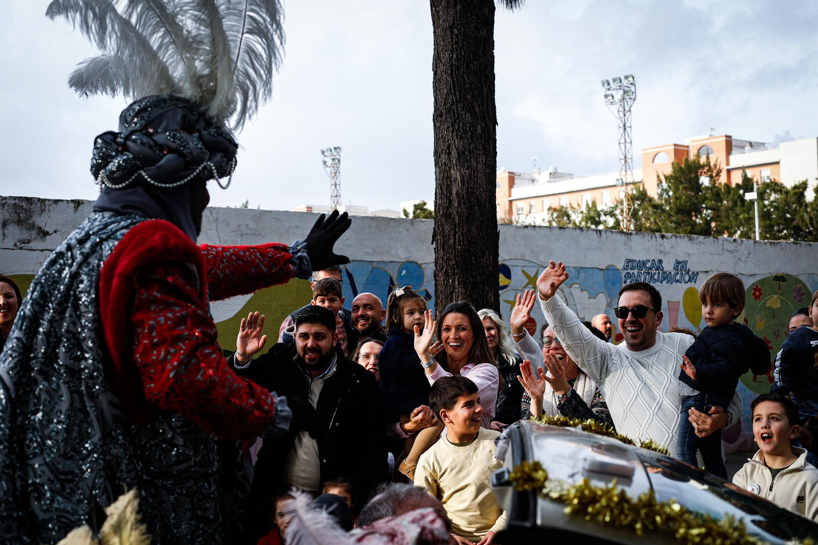 Las imágenes de la cabalgata de SS.MM. los Reyes Magos en Chiclana