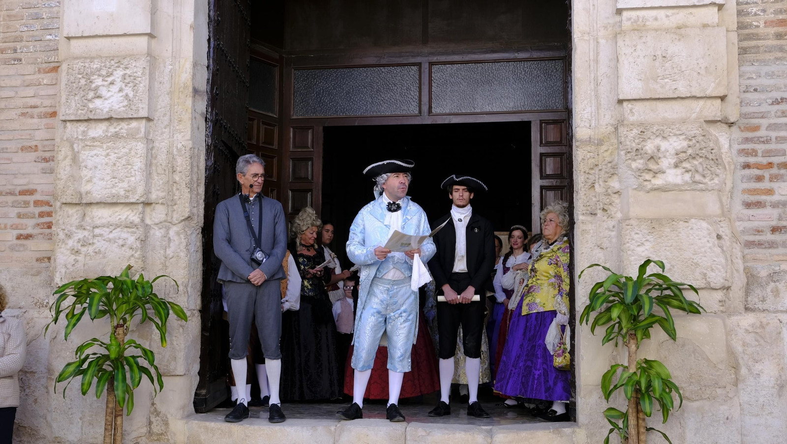 Recreación histórica de la visita del Marqués de los Vélez a Vélez Rubio, en imágenes