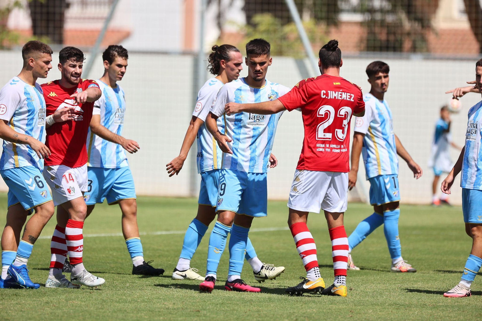 Las mejores fotos del Atlético Malagueño-Arenas de Armilla, otro hat-trick de Chupete