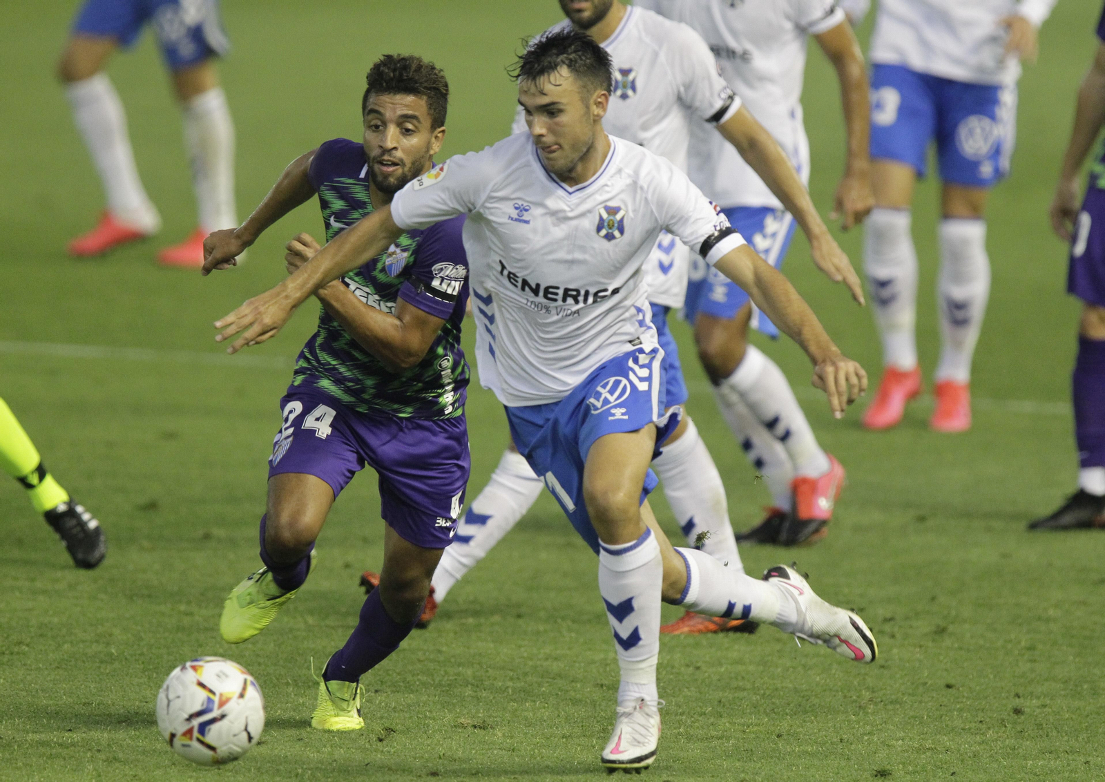 Las fotos del Tenerife-Málaga CF Las fotos del Tenerife-Málaga CF