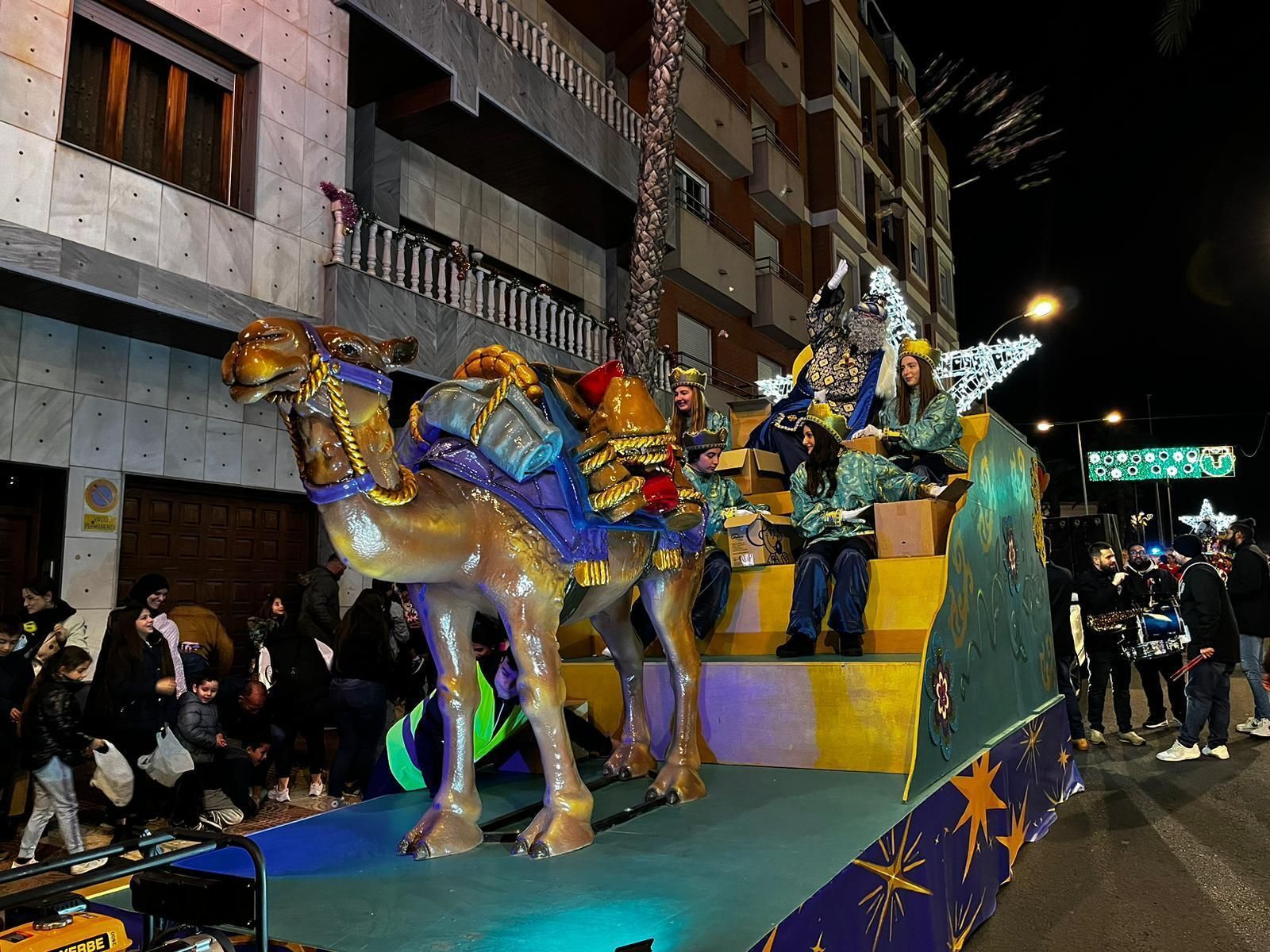 Cabalgata de Roquetas de Mar en años anteriores.