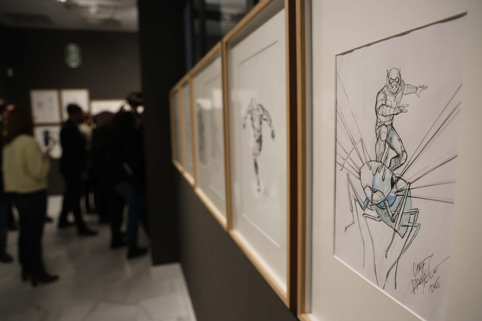 Las fotos de la inauguración de la sala Carlos Pacheco en el Centro de Arte Contemporáneo de San Roque