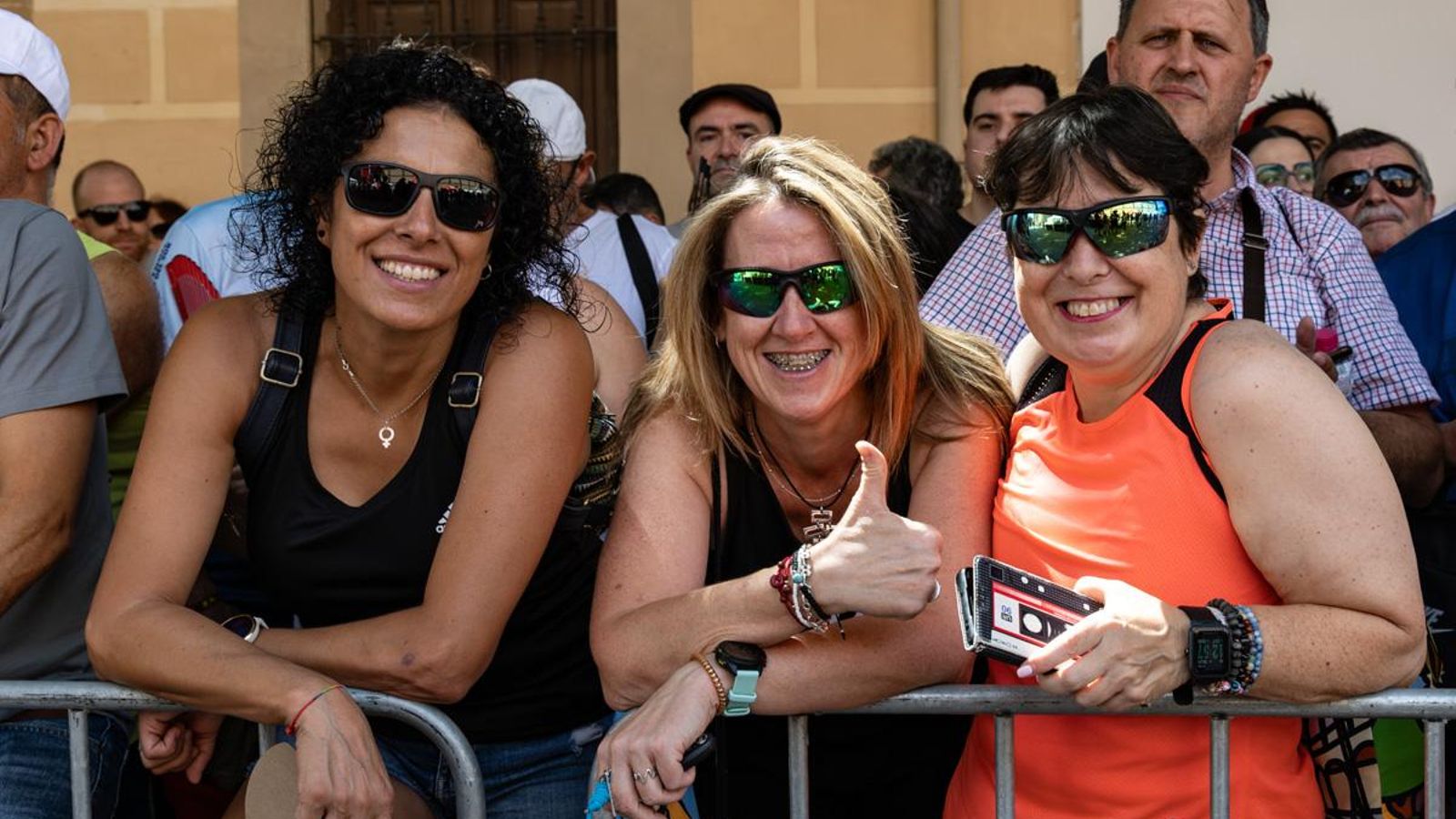 La salida de La Vuelta desde Úbeda, en imágenes