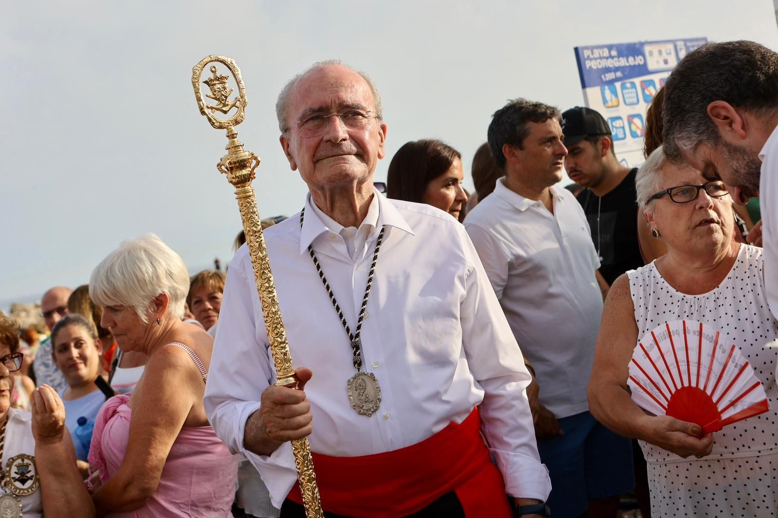 La procesión de la Virgen del Carmen en El Palo y Pedregalejo, en fotos