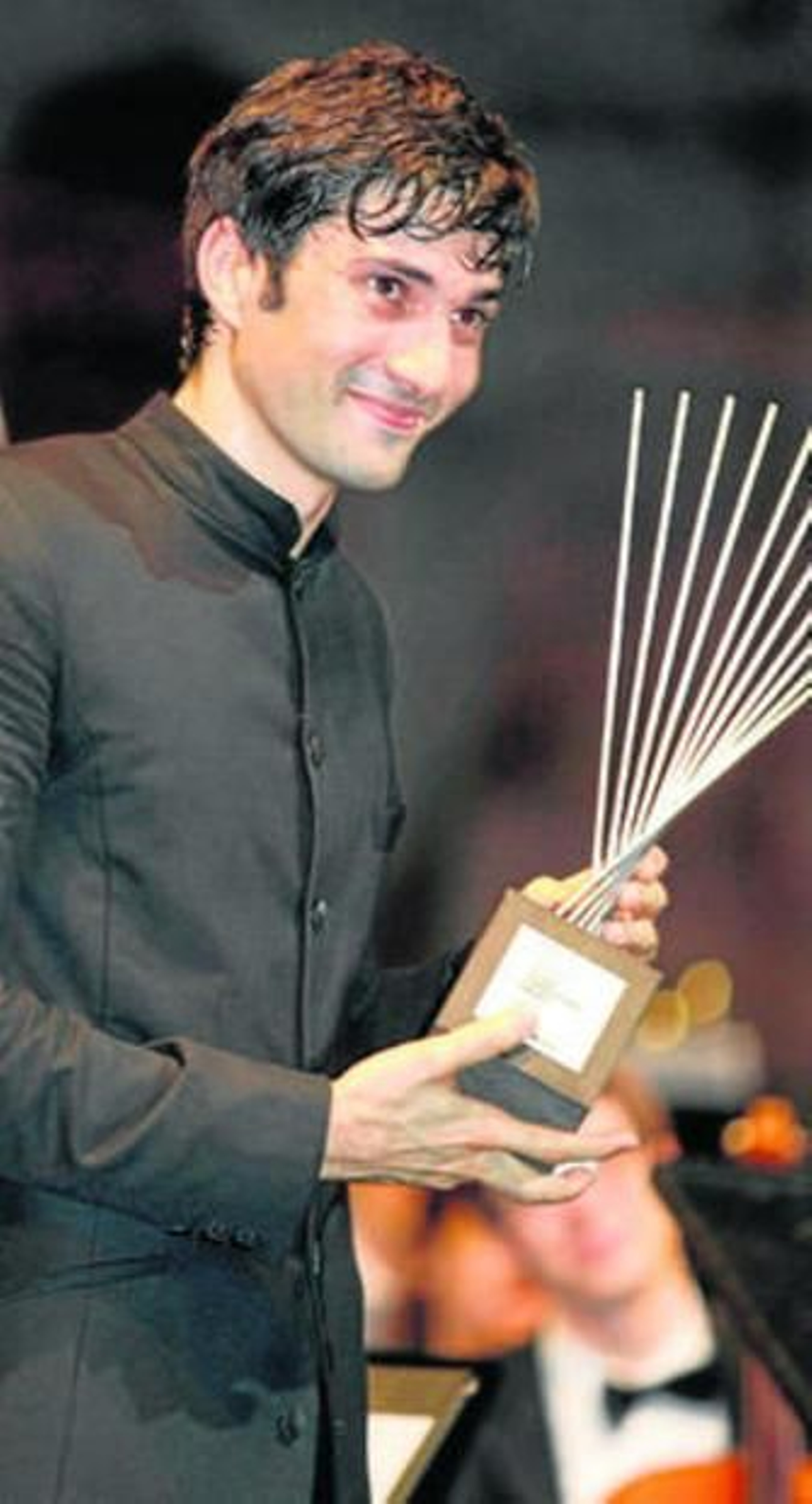 David Afkham recogió en 2010 el premio al Mejor Director Joven de Orquesta.