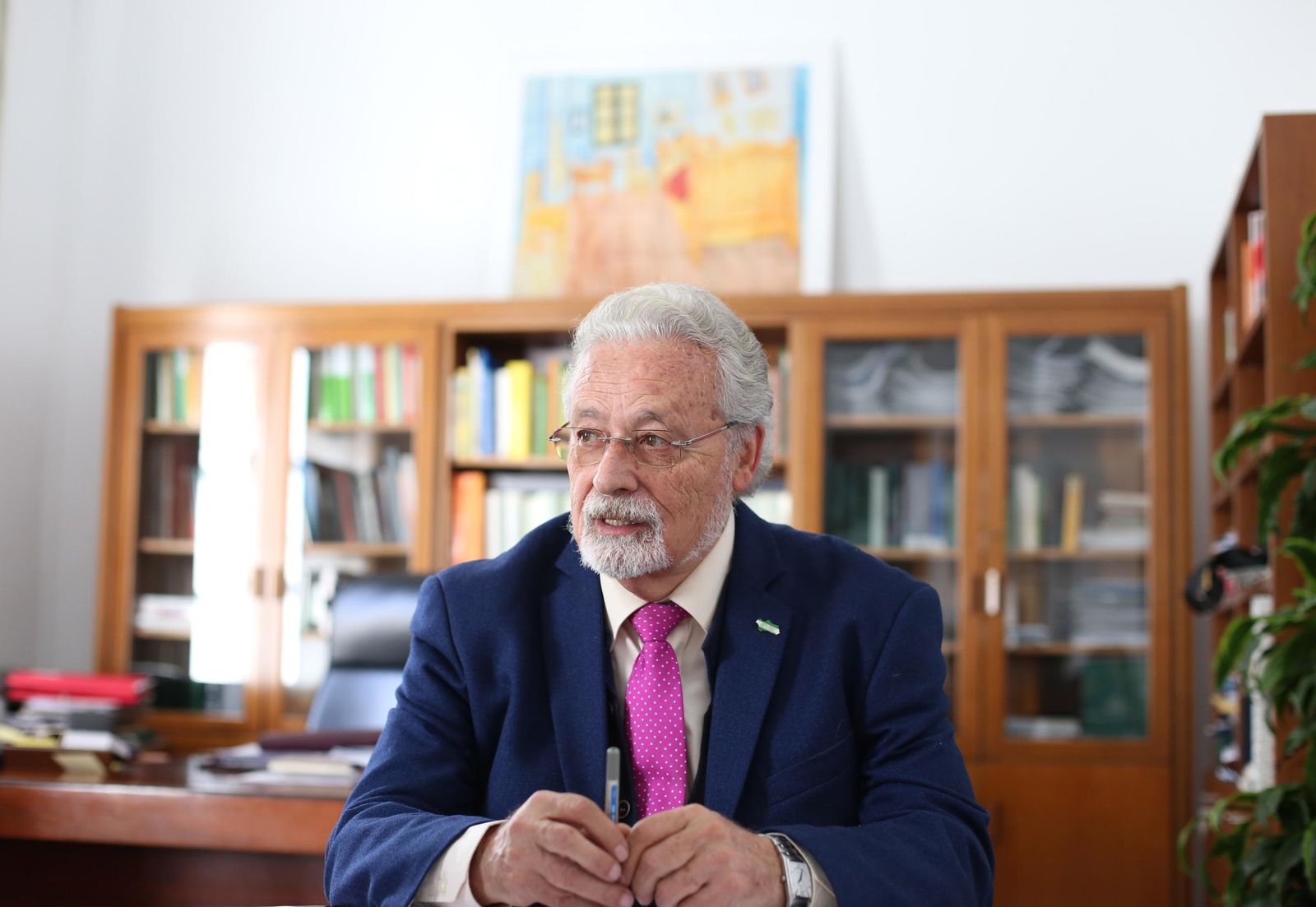 Imagen de archivo de Jesús Maeztu en la sede del Defensor del Pueblo.