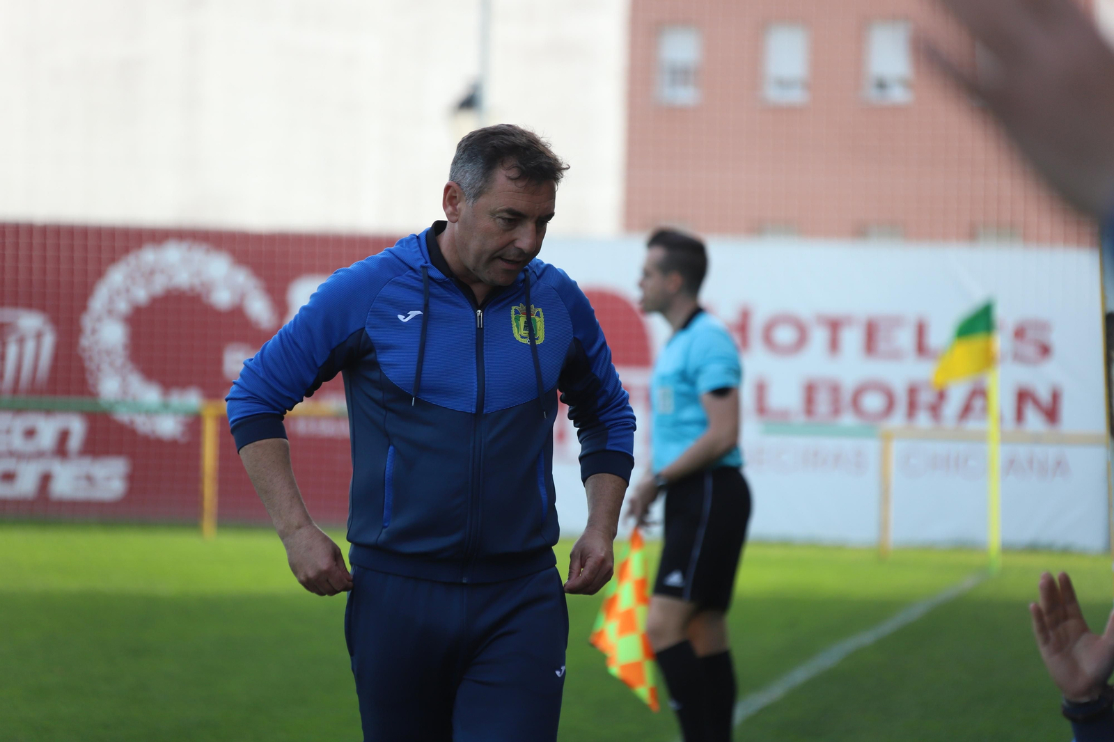 Loren Morón, ex de la Unión, en su último partido en el San Rafael