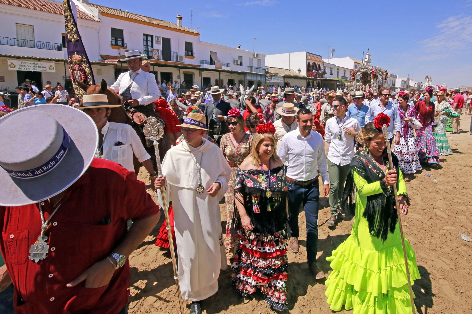 Sábado de emociones en la Aldea de El Rocío