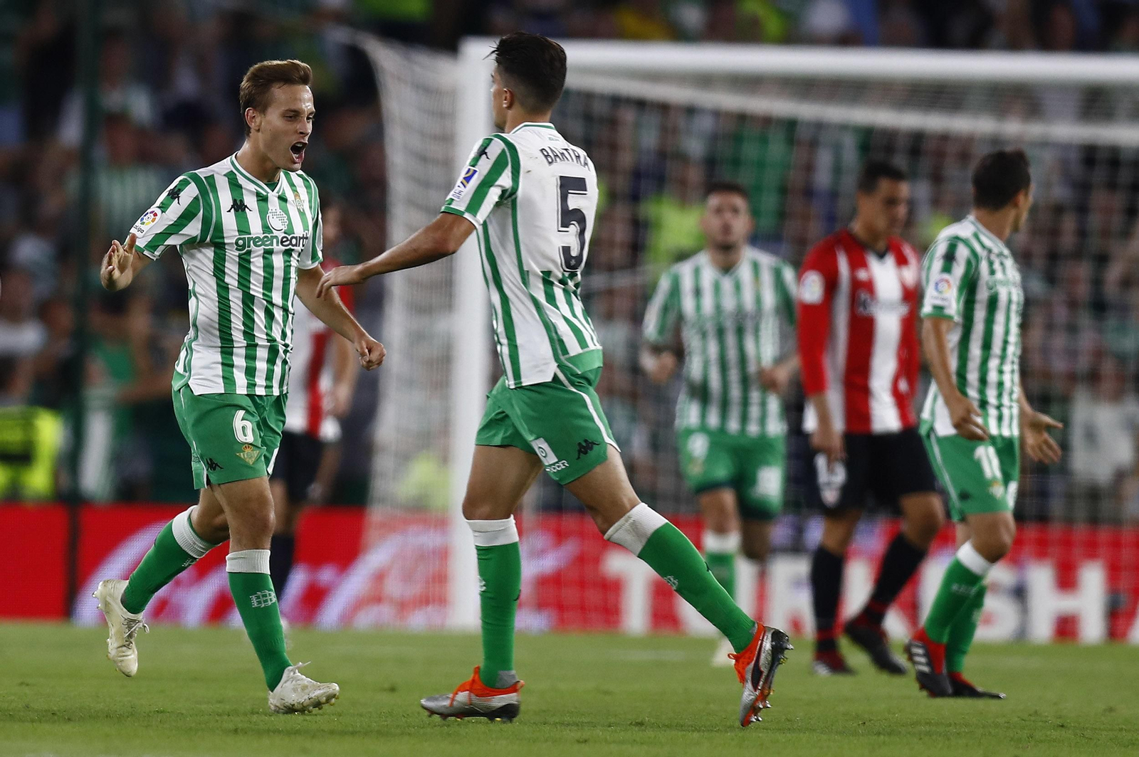 El Betis-Athletic de Bilbao, en imágenes