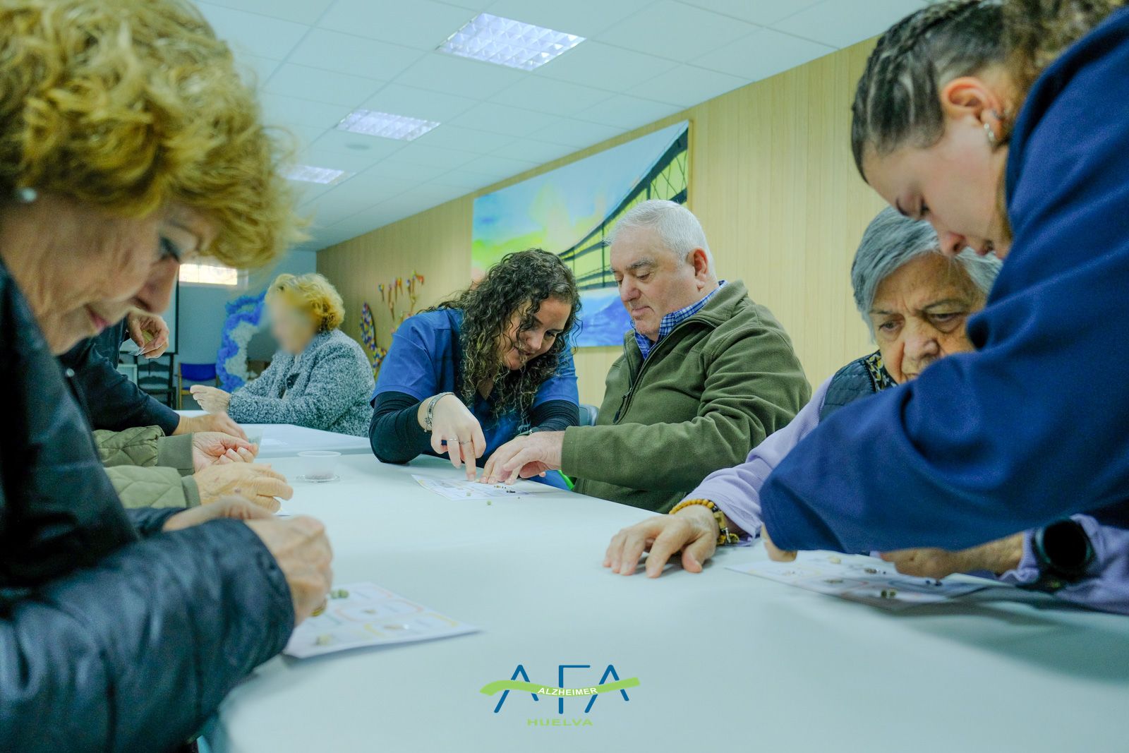 Una actividad en AFA Huelva.