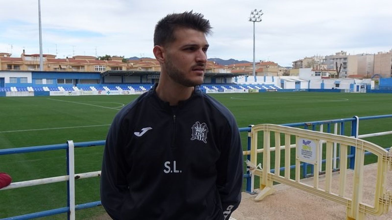 Sergio López, fisioterapeuta del Águilas.