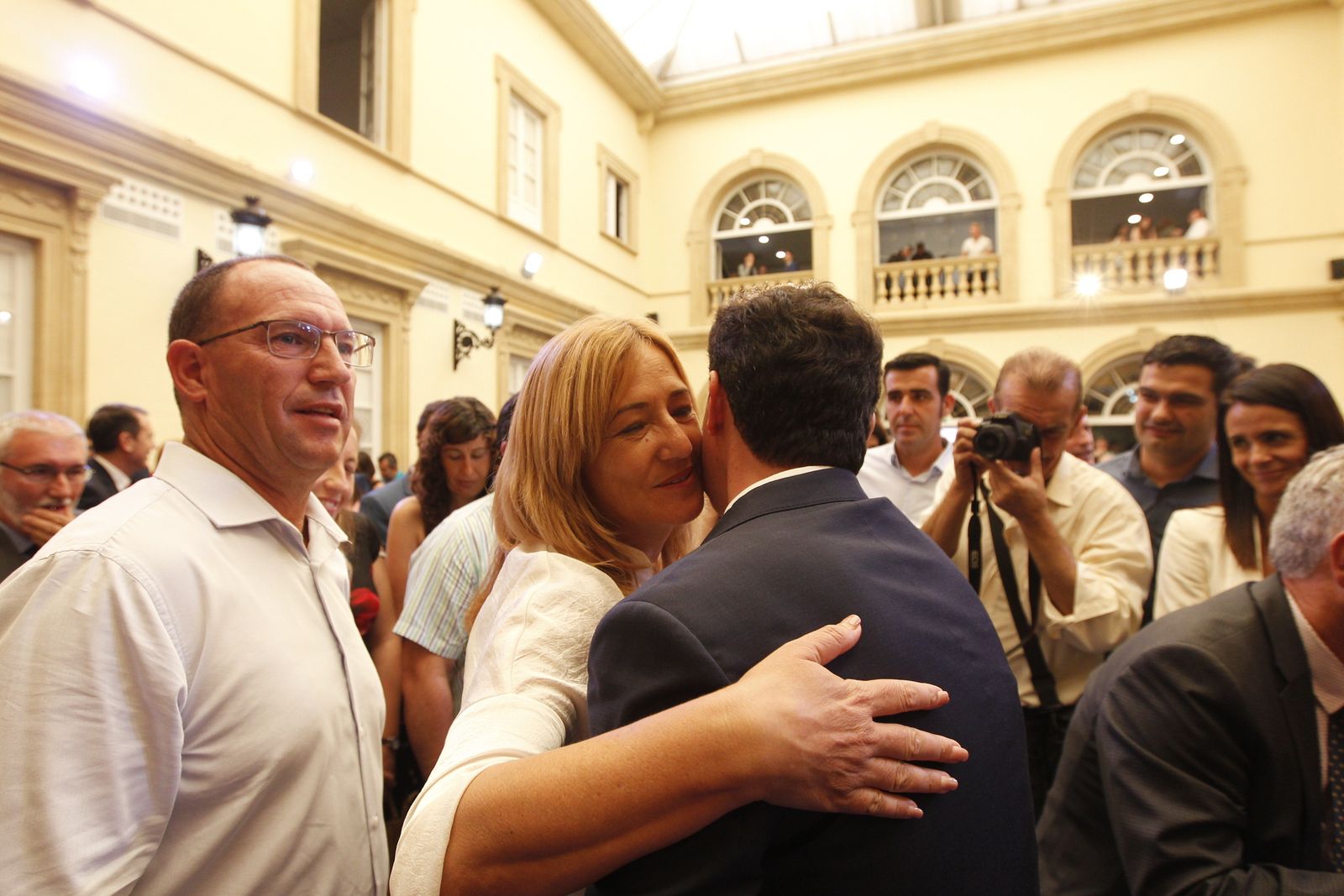 Pleno investidura Presidente Diputación de Almería. Javier Aureliano García