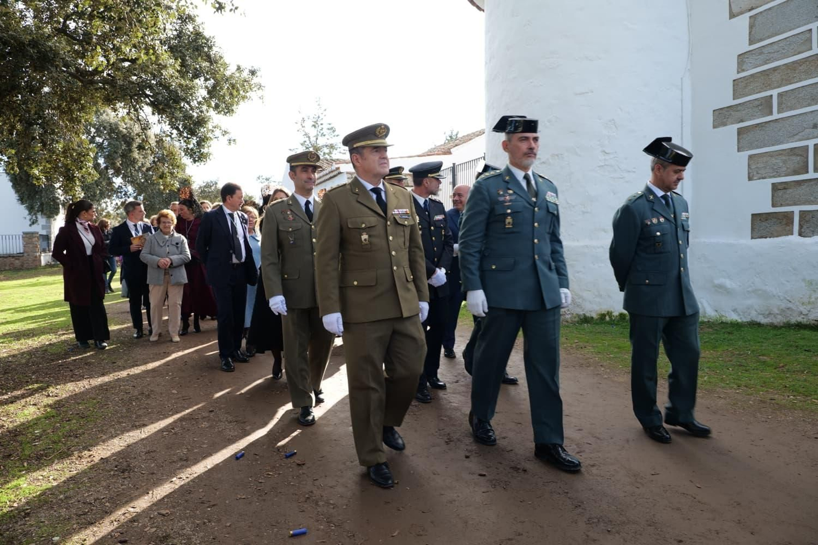 Procesión de la Virgen de Luna tras su coronación canónica