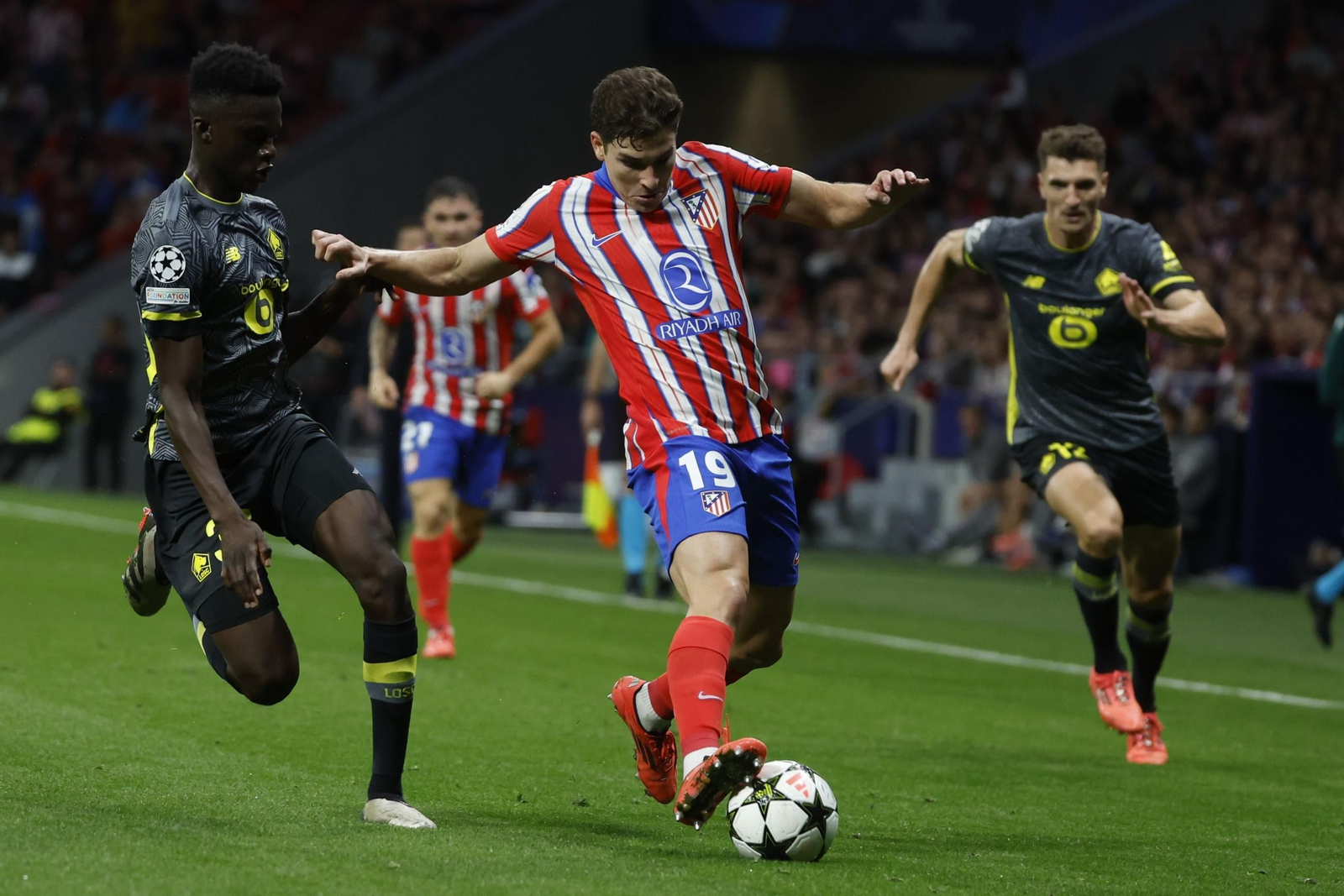 Las mejores imágenes del Atlético de Madrid en su duelo contra el Lille