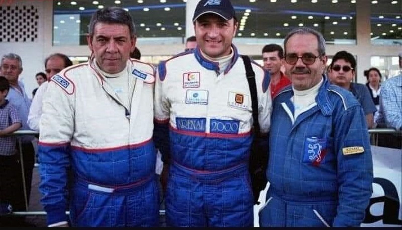 Paco López, en la izquierda de la imagen, junto a Rafa Martínez Saco.