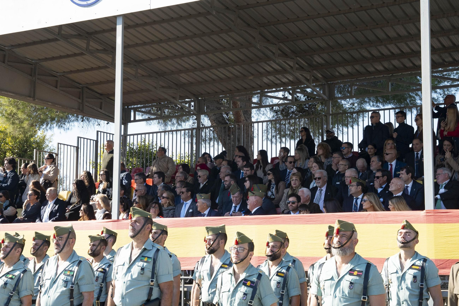 Así conmemora el día de la Inmaculada Concepción la Brigada de la Legión en Almería y despide al contingente que parte a Eslovaquia