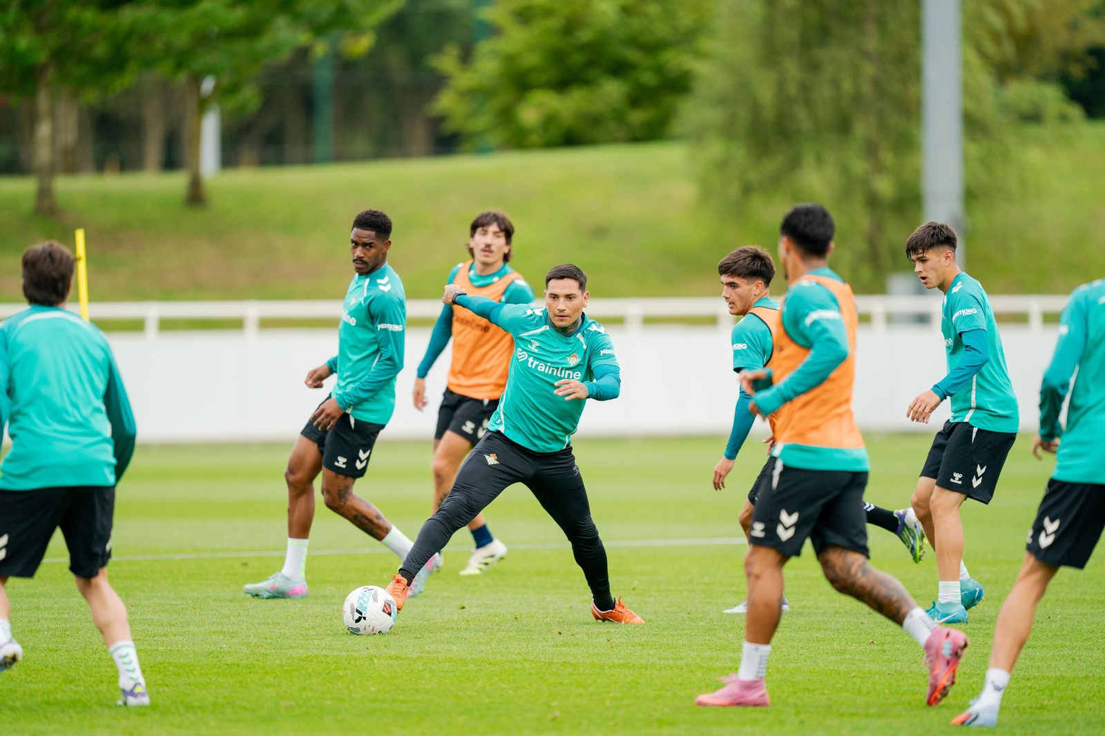 Las fotos del Betis en Inglaterra