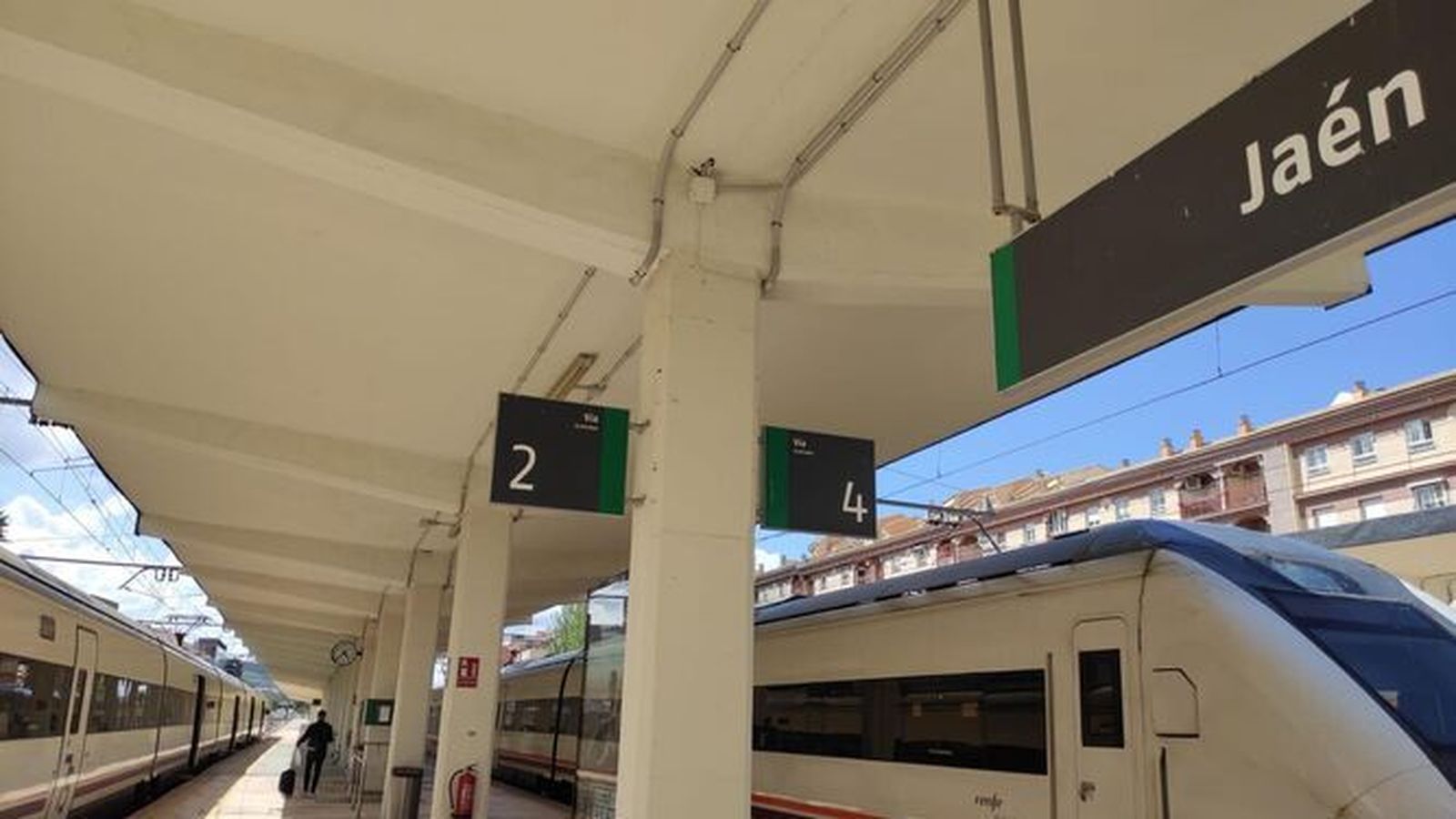 Estación de tren de Jaén.