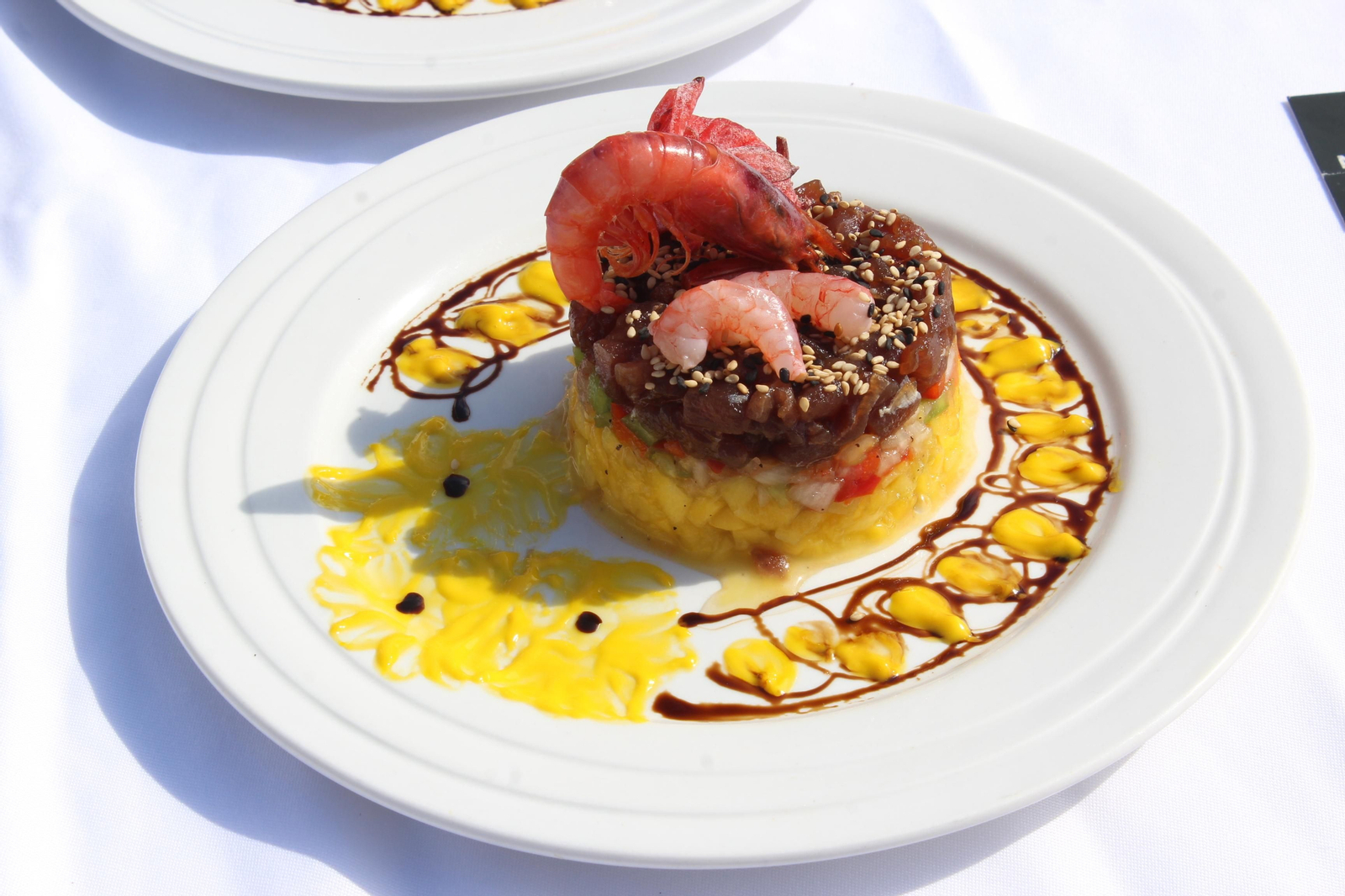Imágenes de la presentación de la Feria de la Gamba Roja de Garrucha