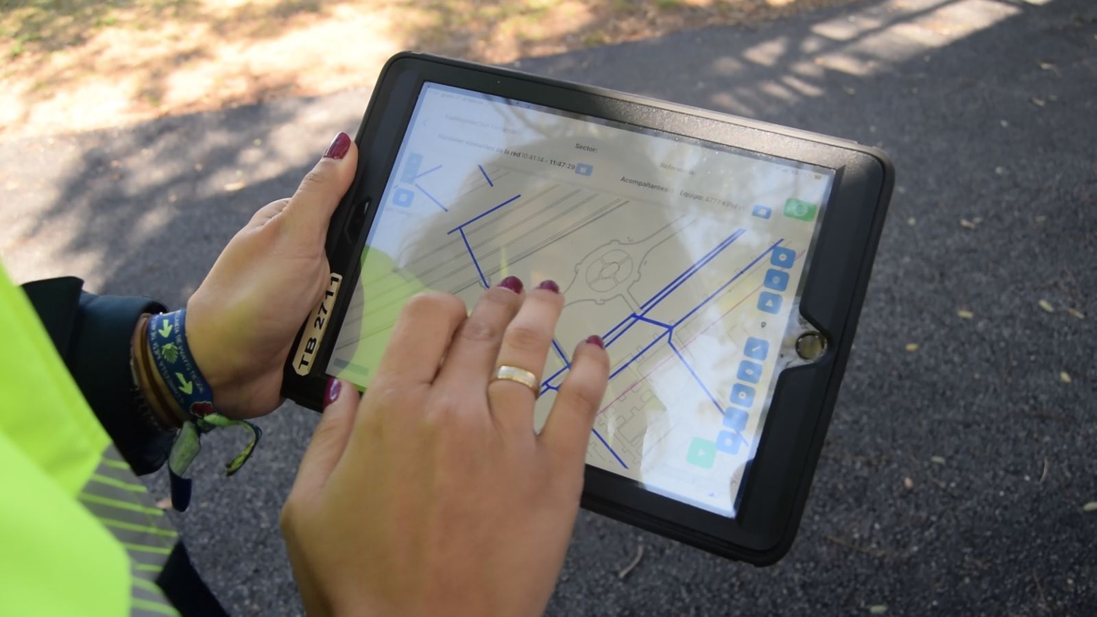 Tablet redes San Fernando.