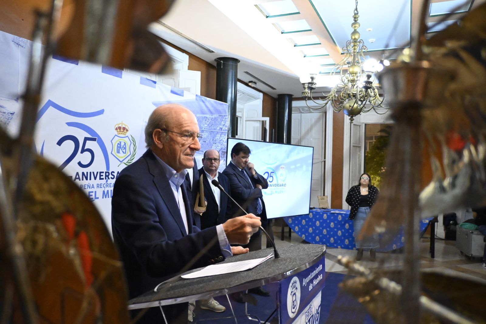 Acto de celebración del 25 aniversario de la Peña Cultural Recreativista 'El Milenio' en imágenes