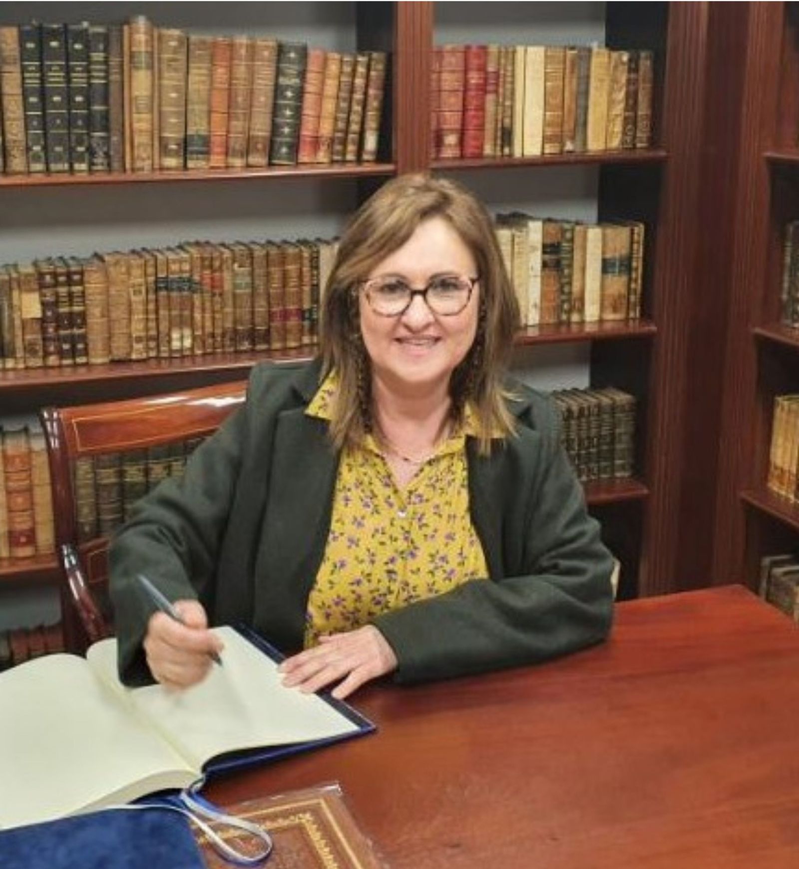 La enfermera Mariana García González.