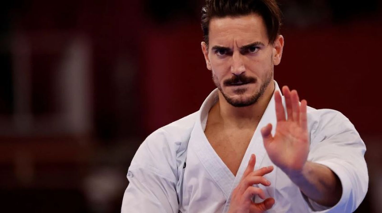 Damián Quintero, en una competición anterior.