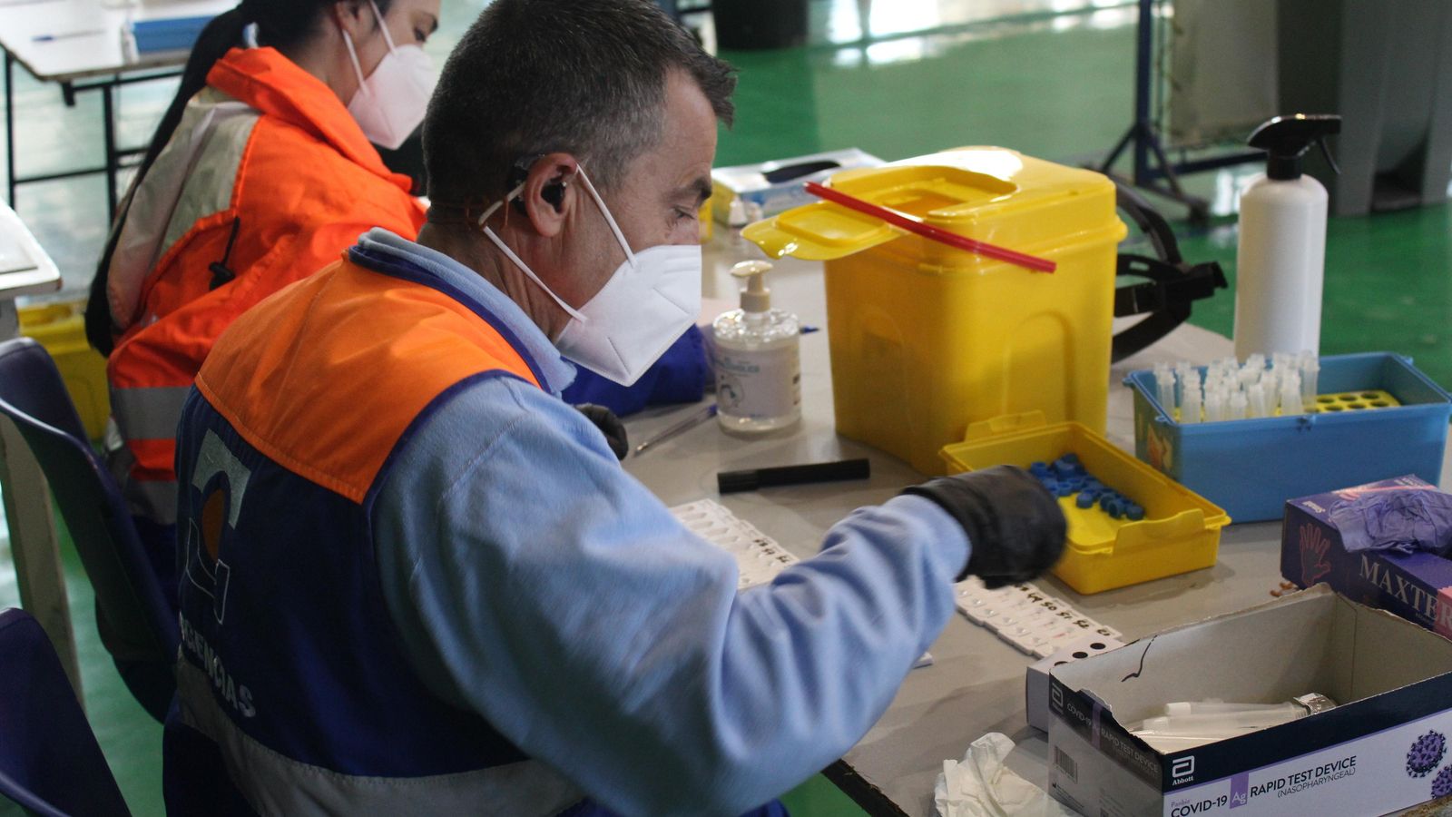 Hasta las 11:30 horas no había ningún resultado positivo.