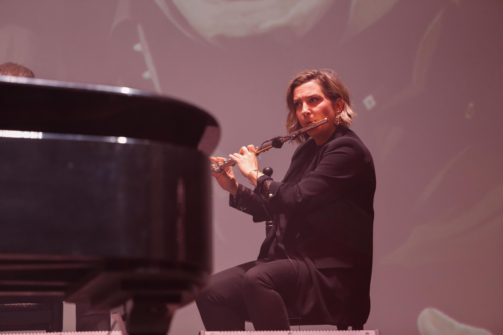 Fotos del recital de piano de Diego Amador y Reina Gitana en la Bienal Canela de San Roque