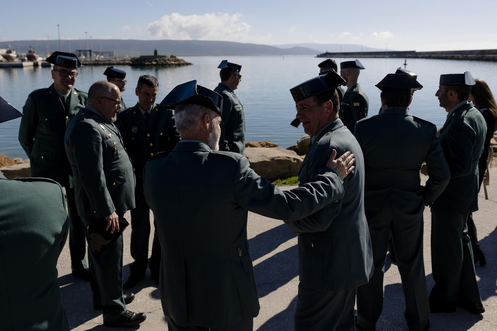 Todas las imágenes del homenaje homenaje a los dos guardias civiles que murieron arrollados por una narcolancha