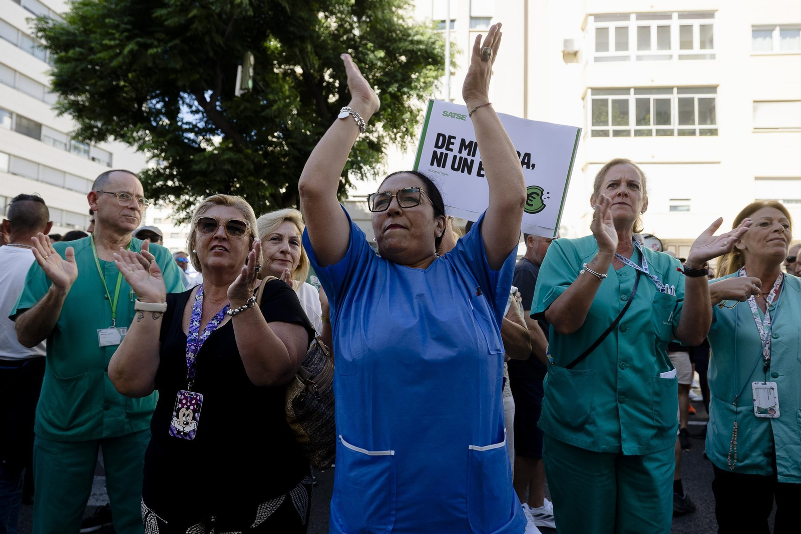 Las imágenes de las protestas de la huelga del metal en Cádiz de este jueves 26 de junio