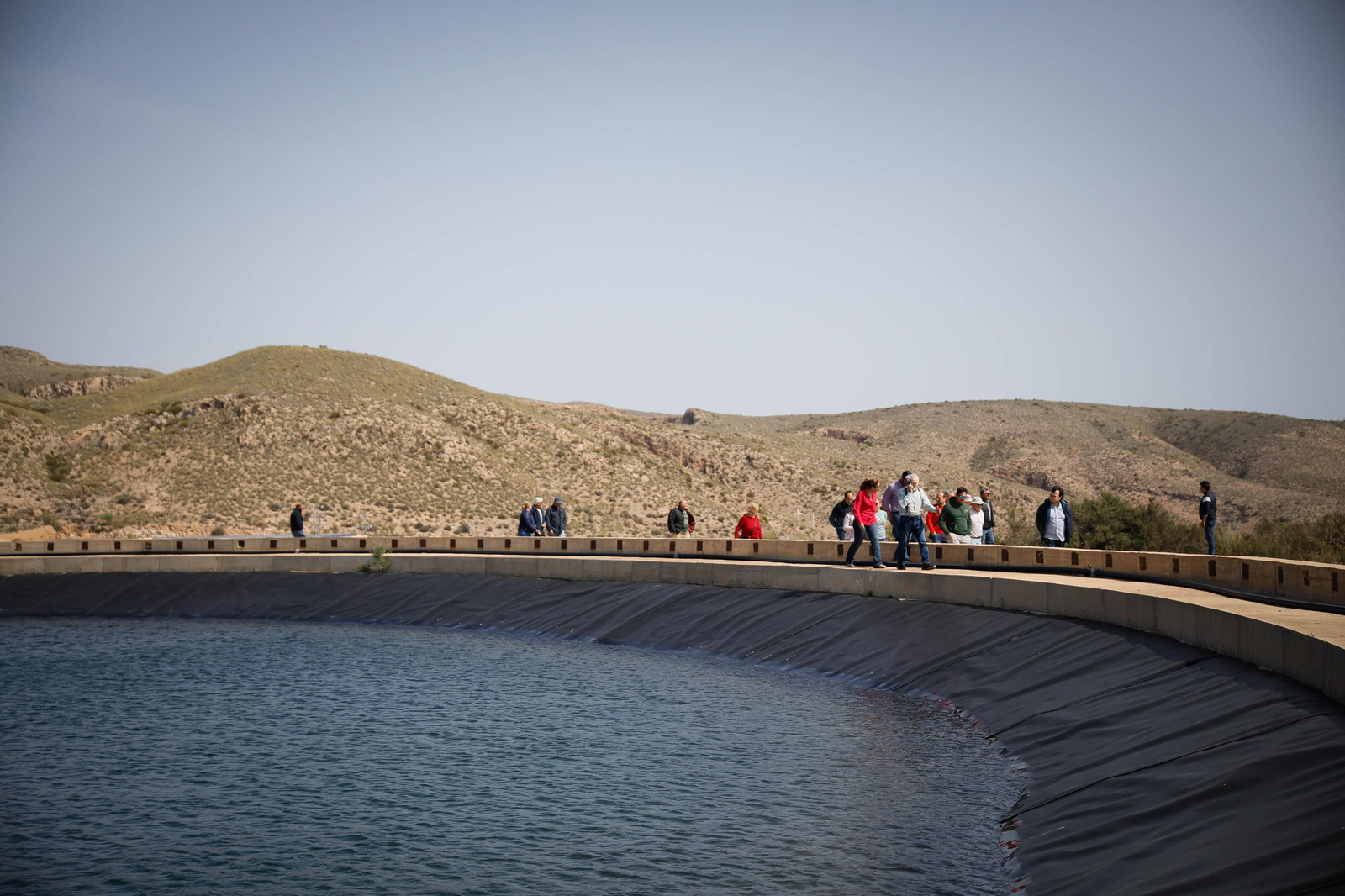 CUCN visita la desaladora de Carboneras y las balsas de Níjar