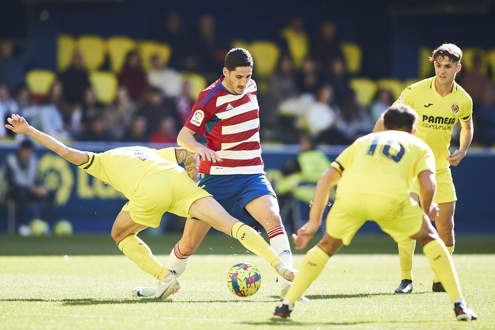 Las mejores imágenes del Villarreal B-Granada CF