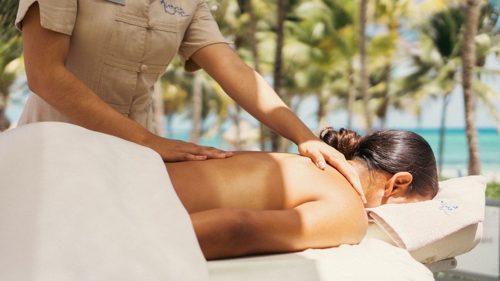 Un masaje en Catalonia Hotels.