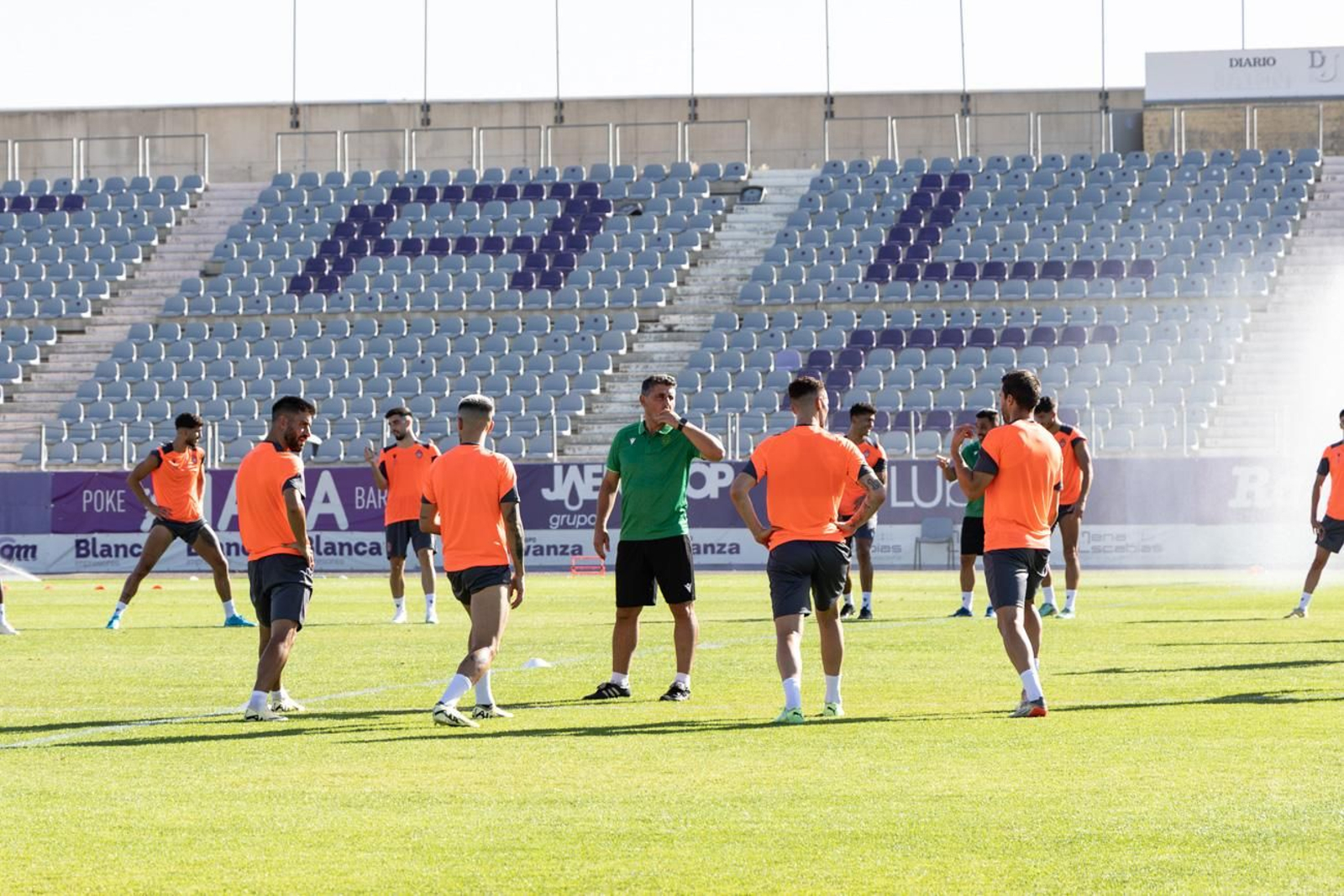 Primer día de curso del Real Jaén, en imágenes