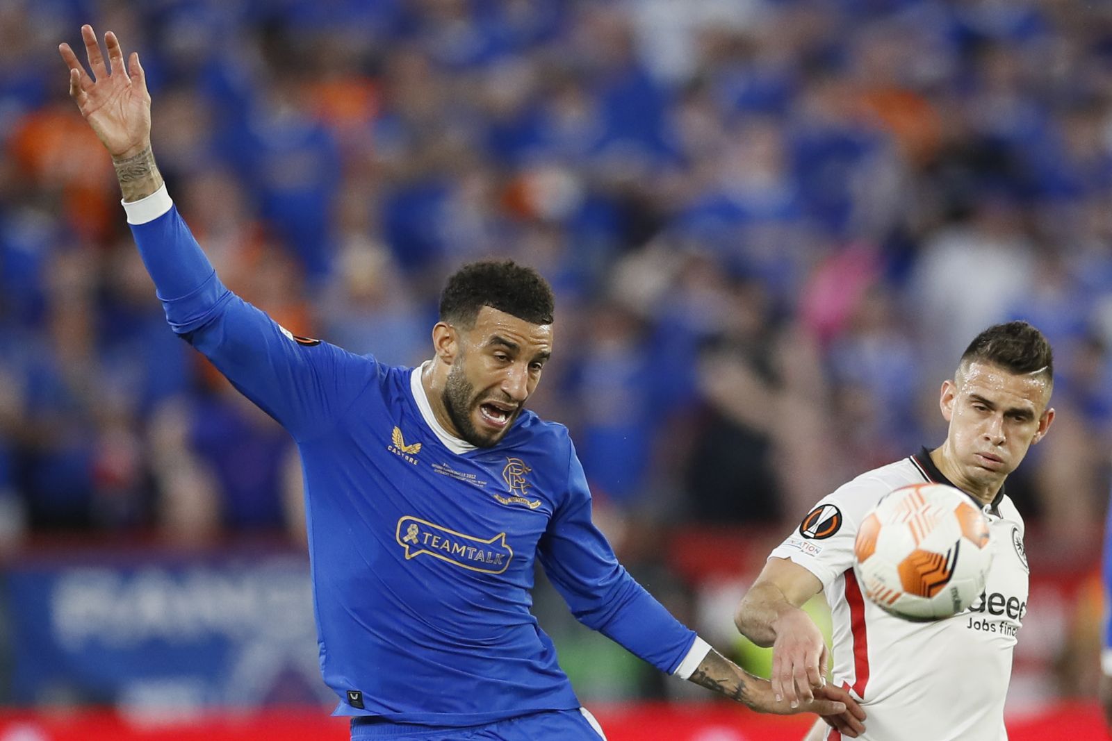 Las fotos del Eintracht-Rangers, la final de la Europa League en Sevilla