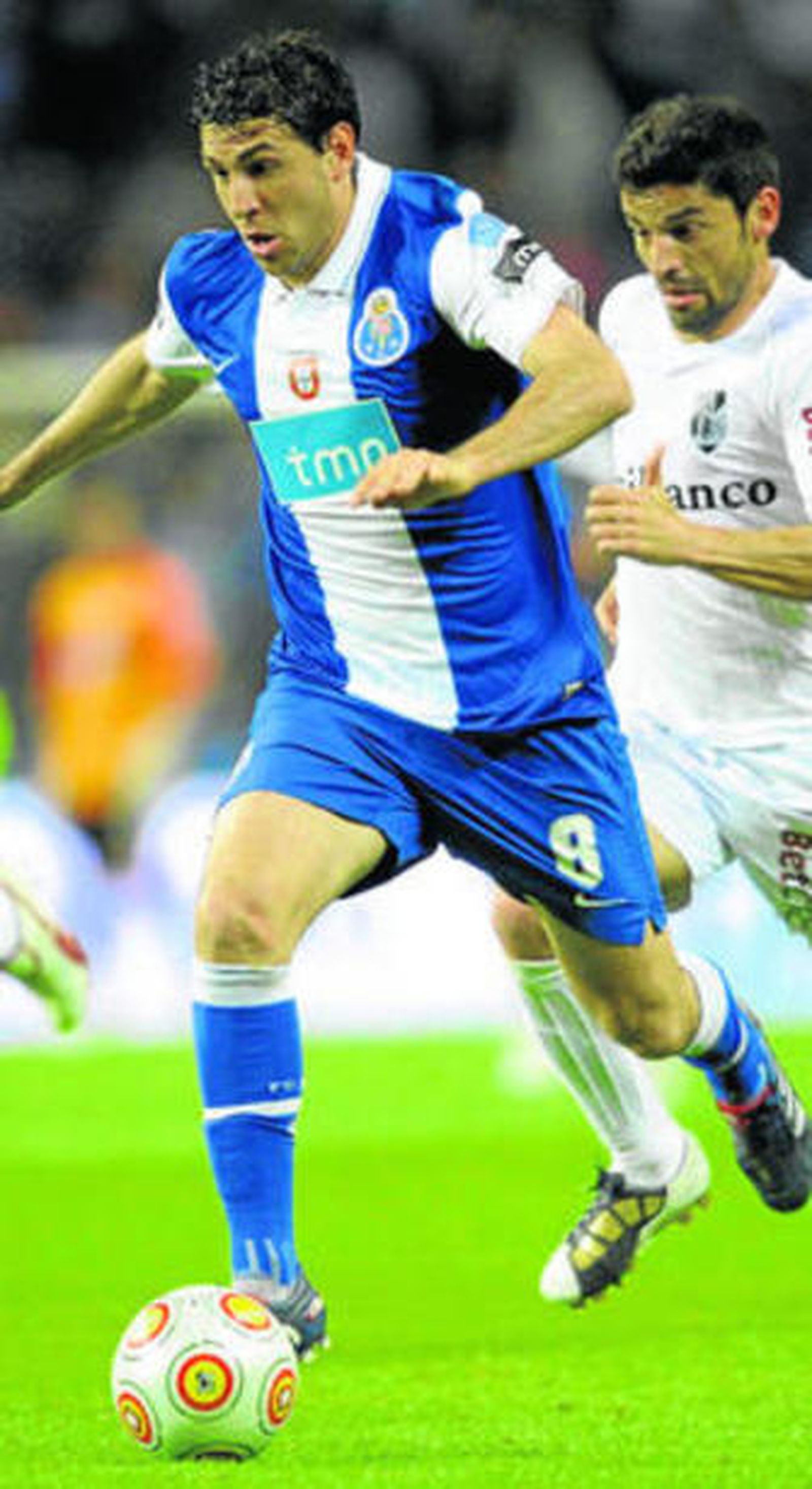Valeri, en un partido con el Oporto.