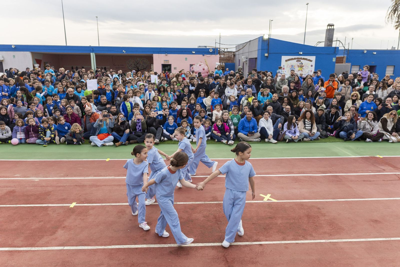 Las imágenes de la inauguración de VI Olimpiadas Escolares de la Escuela Pública de Cádiz