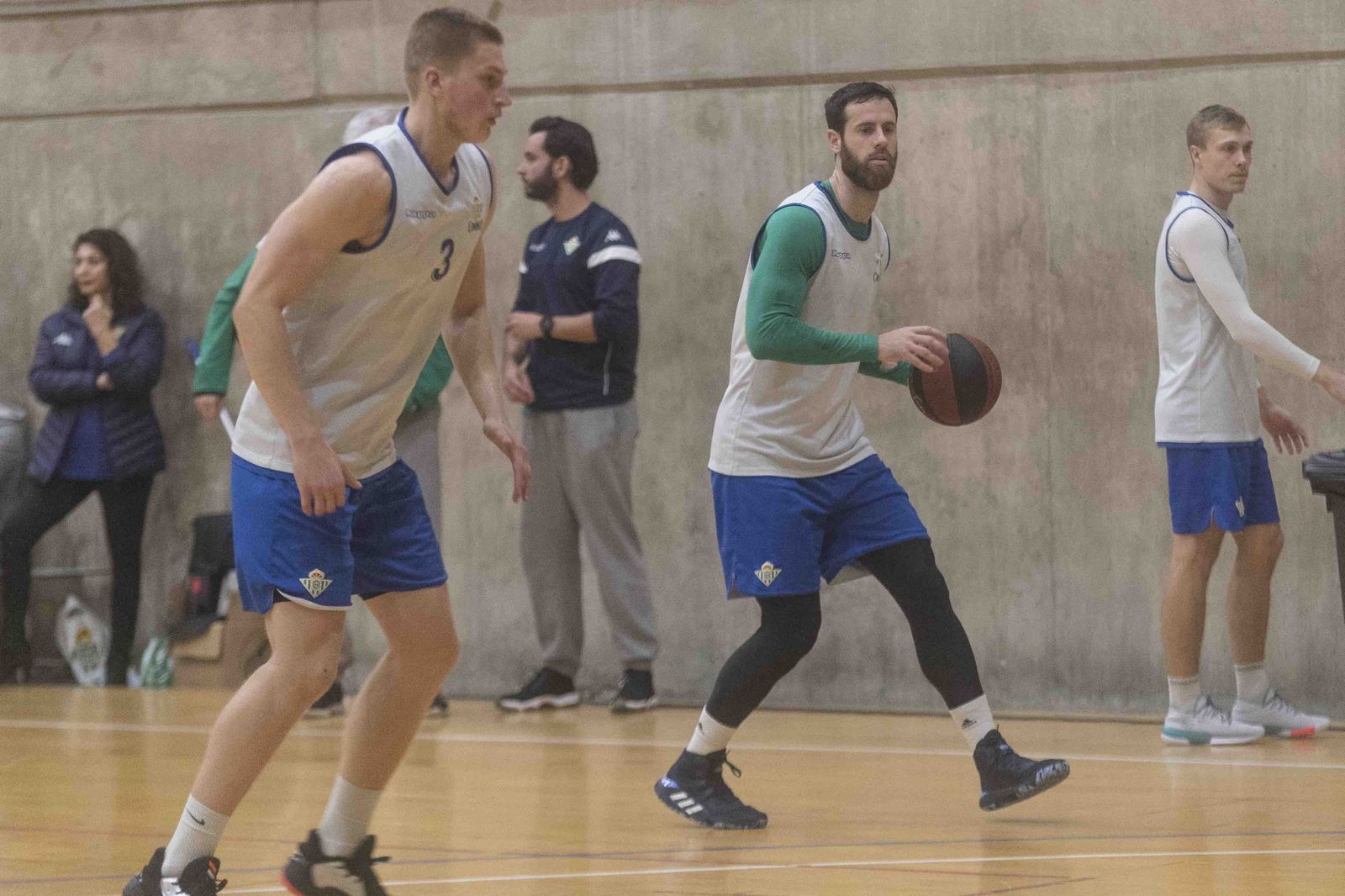 Pablo Almazán y Borg, en un entrenamiento de esta temporada.