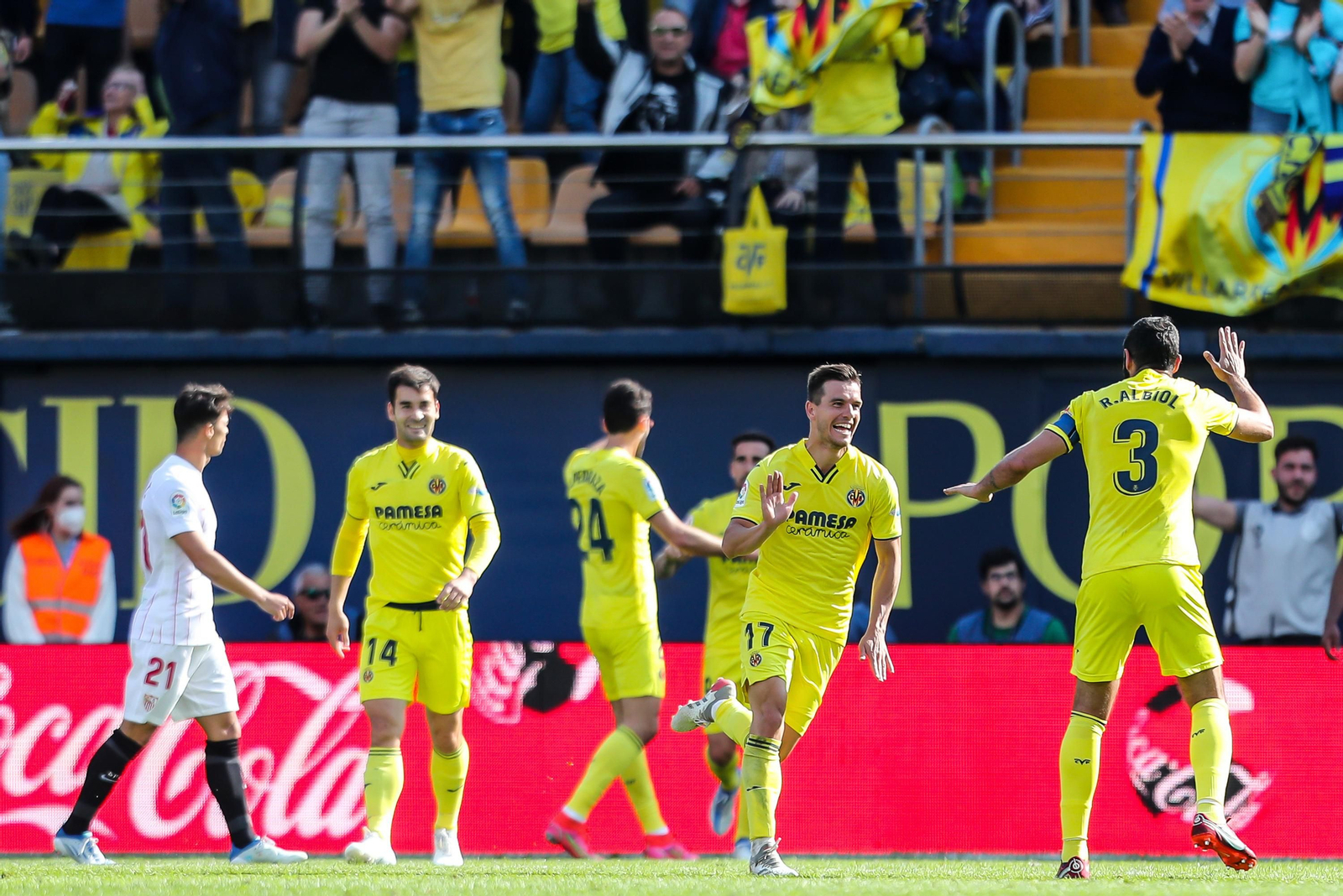 Las imágenes del Villarreal-Sevilla