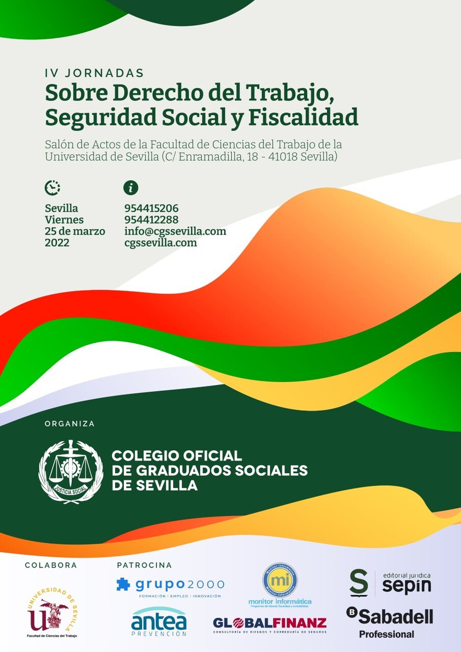 Cartel de las jornadas