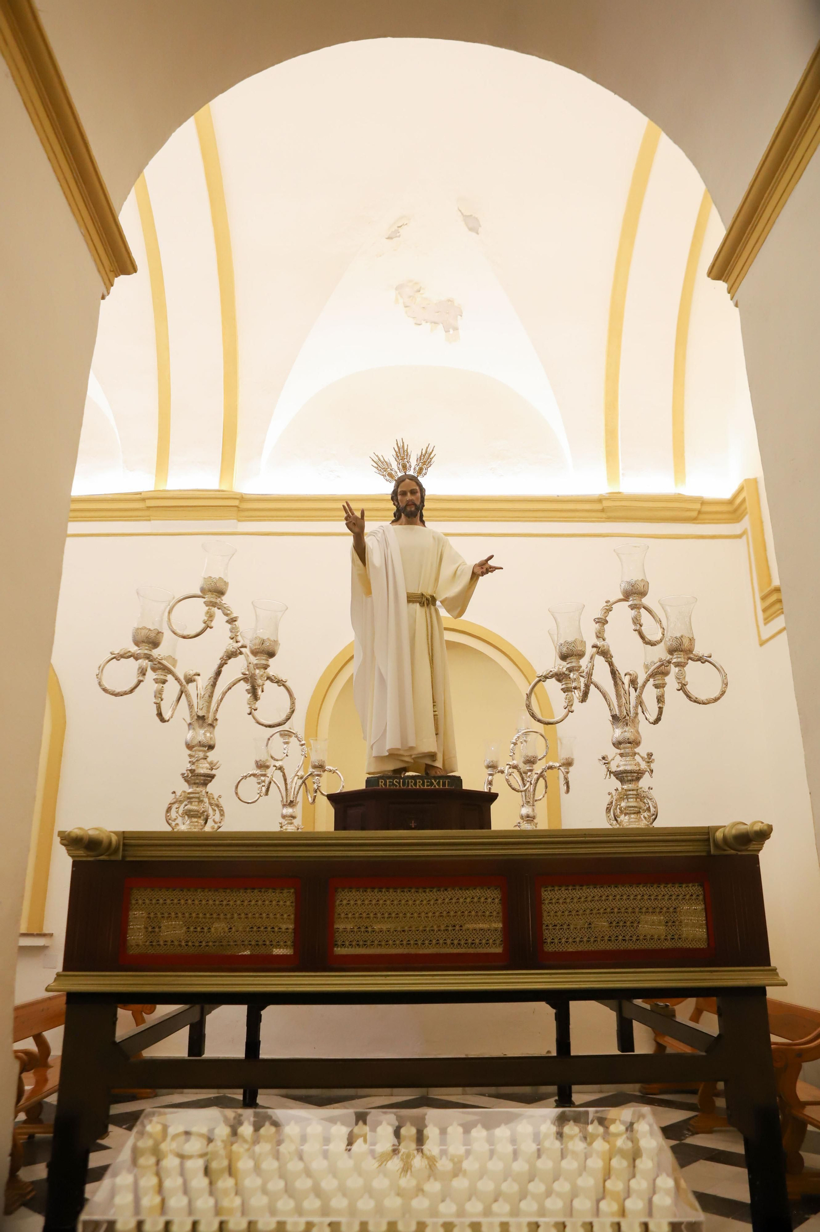 Fotos de los preparativos de la Semana Santa en Algeciras