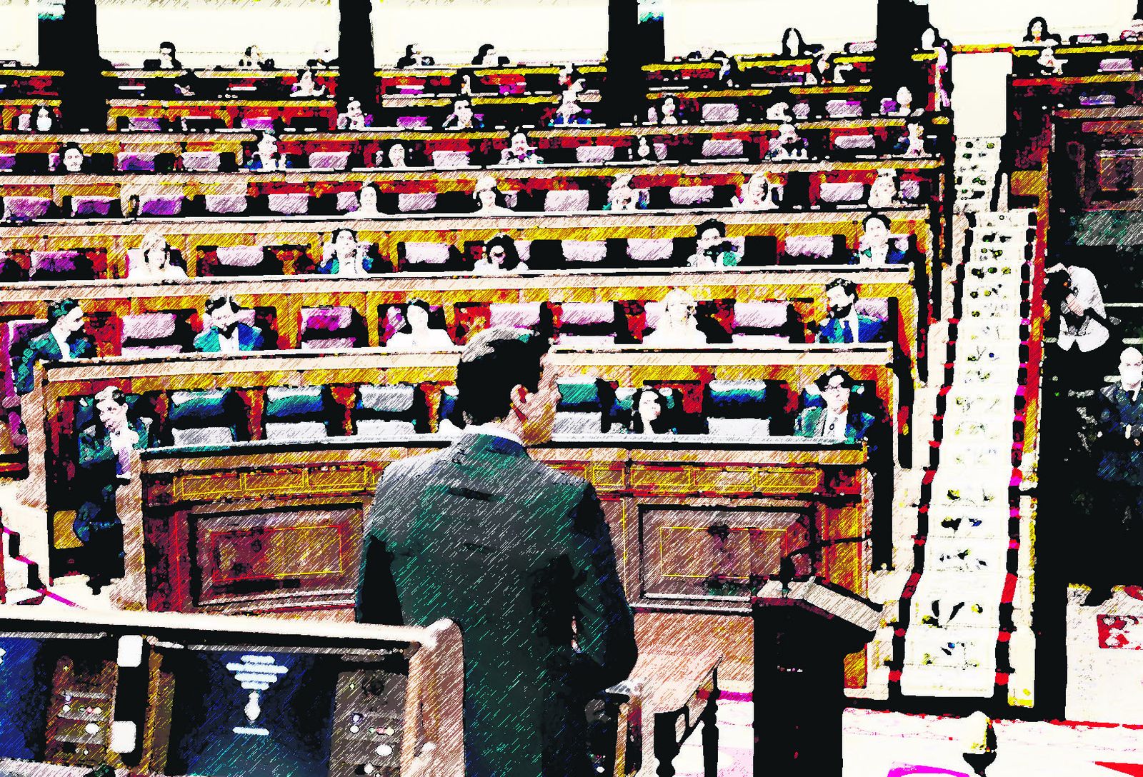 A Pablo Casado sólo se le ocurre una mudanza inmobiliaria e inmovilista.