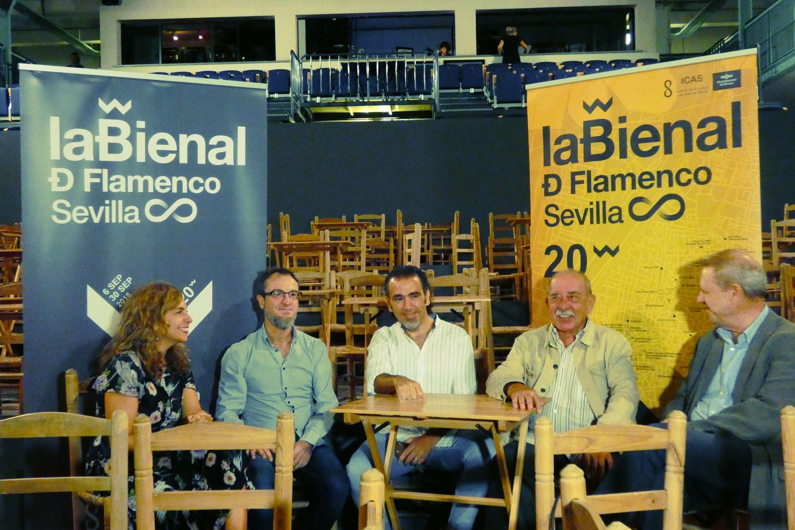 Presentación de la programación del Café Alameda en la Bienal