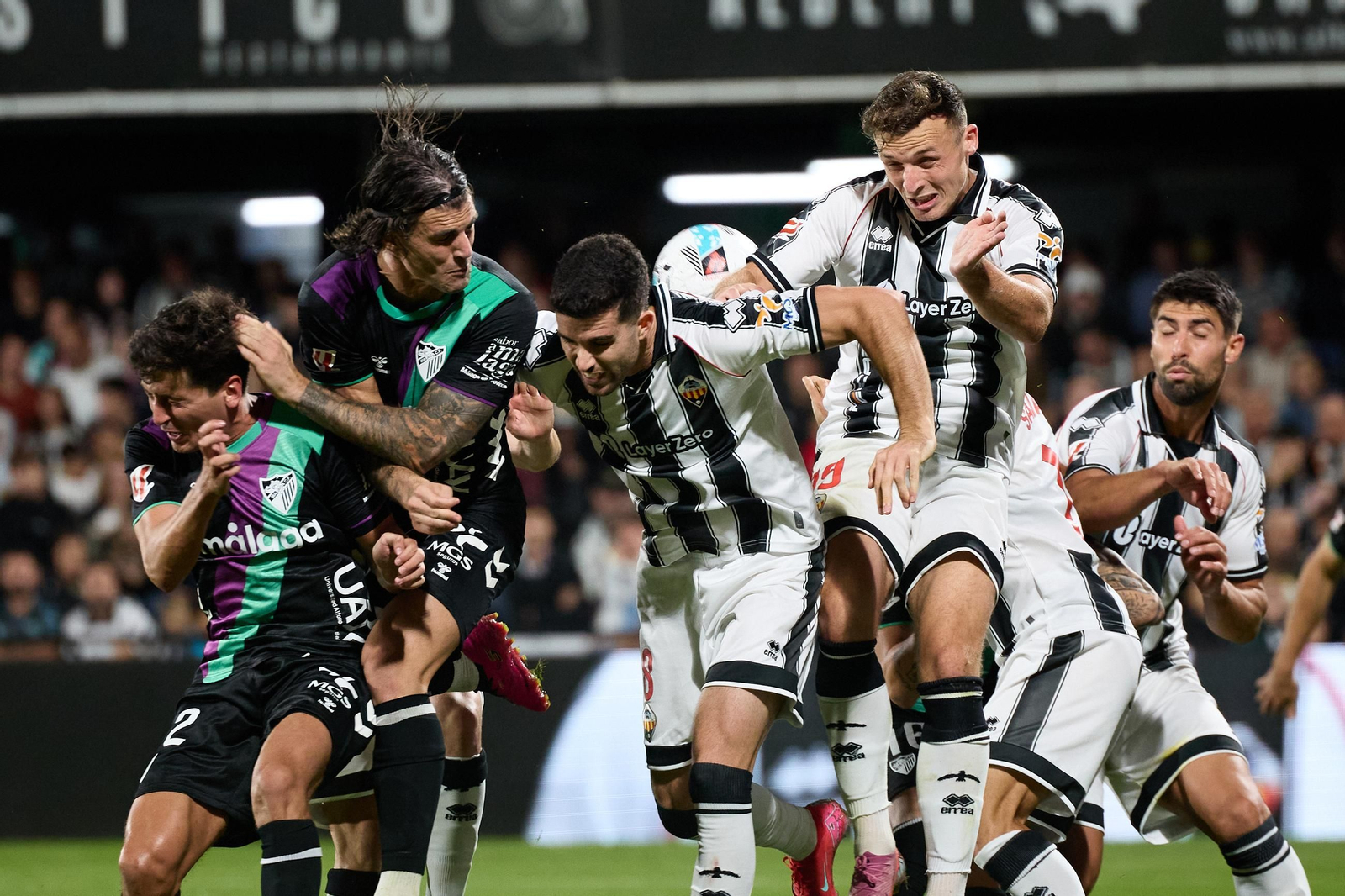 El Castellón-Málaga CF, en fotos