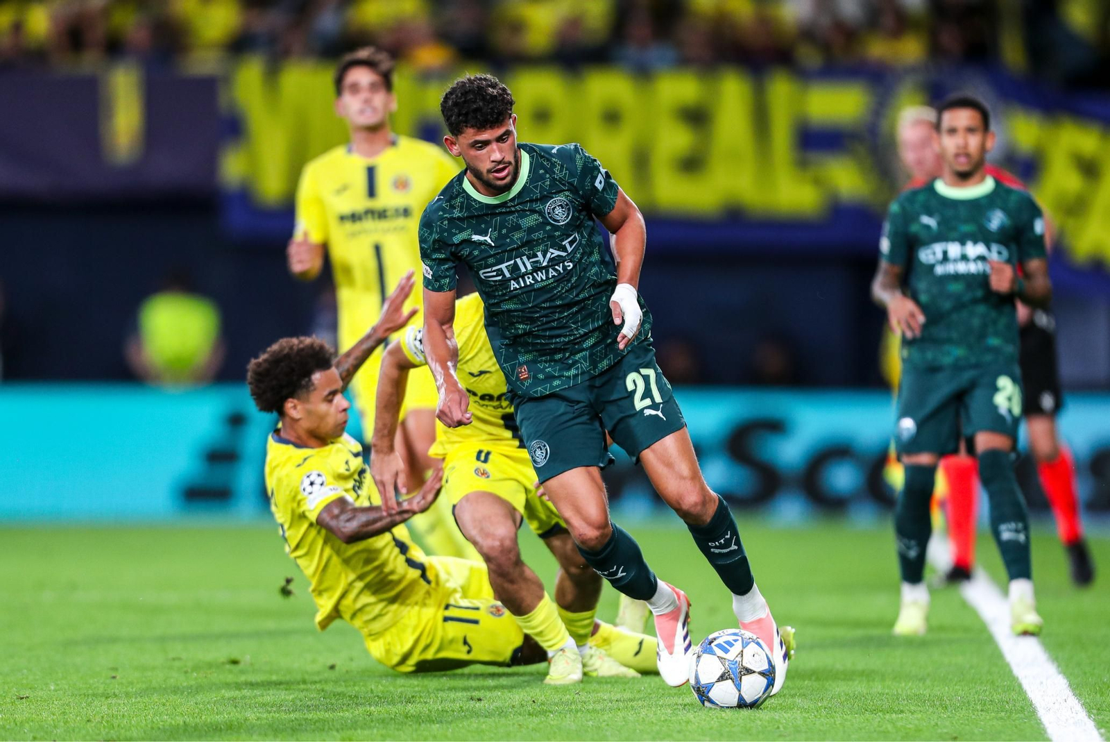 Las fotos del Villarreal-Manchester City